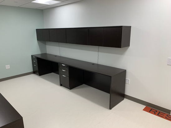 Completed office installation project