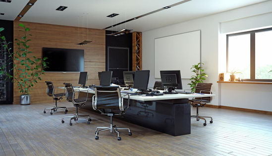 Completed office installation project